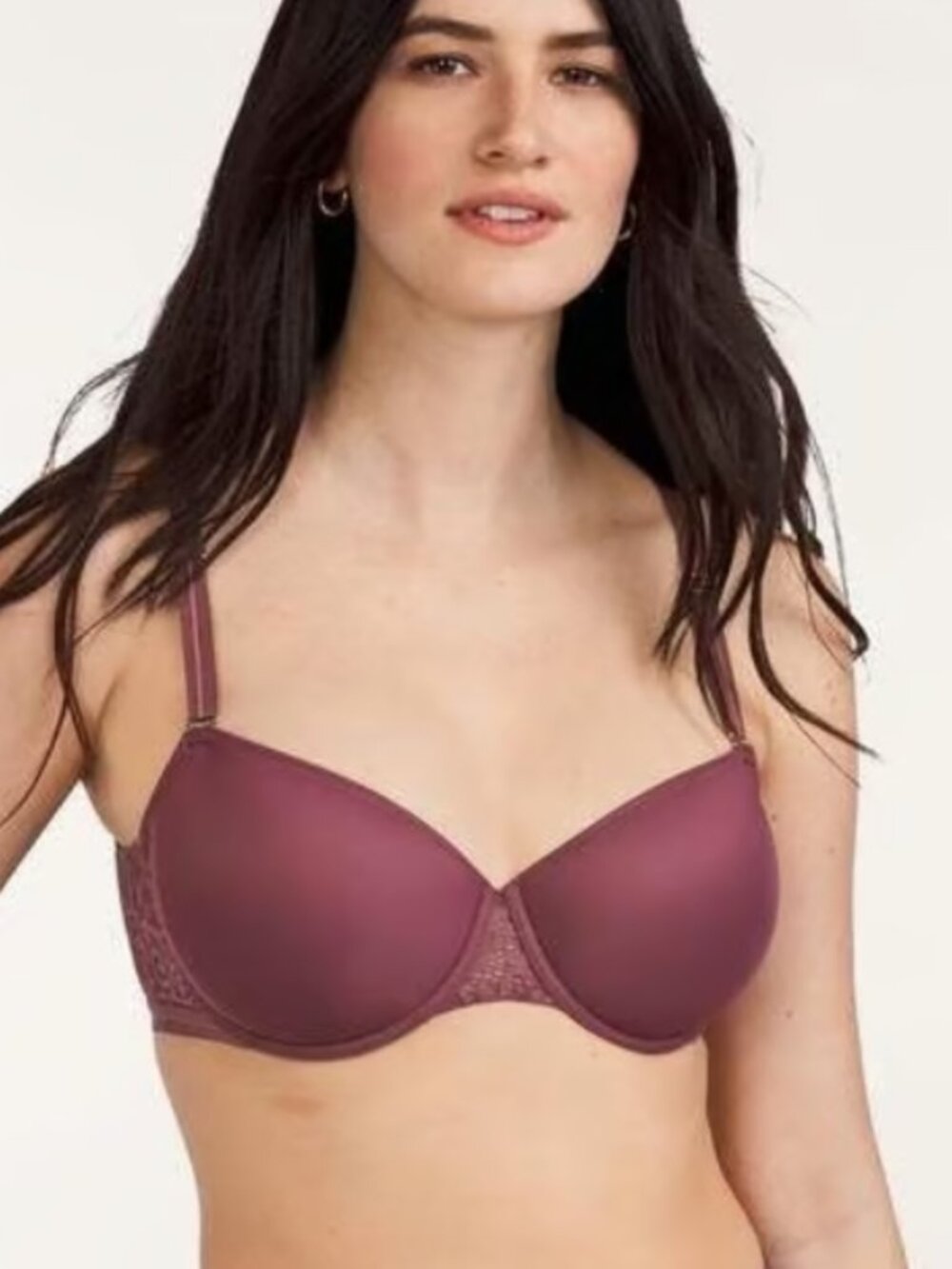 ThirdLove Artisan Lace Racerback Bra 💜 Desert Plum | 32C | Good Condition